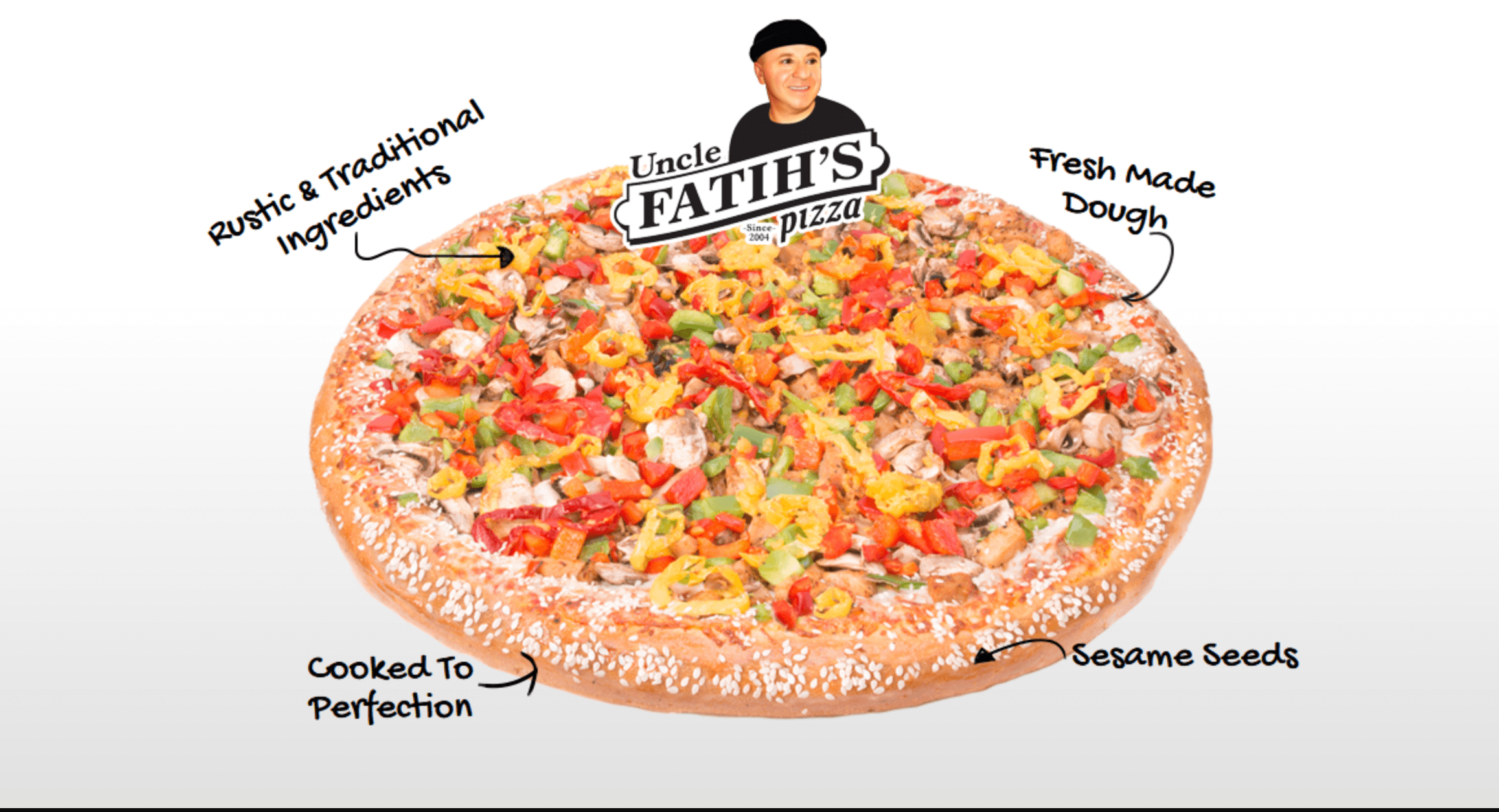 Uncle Fatih's Pizza – Surrey Central Too Good To Go listing