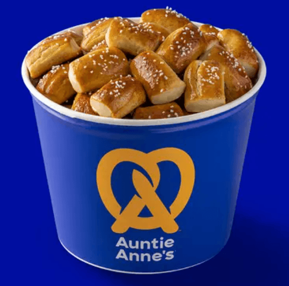 Auntie Anne's Too Good To Go listing