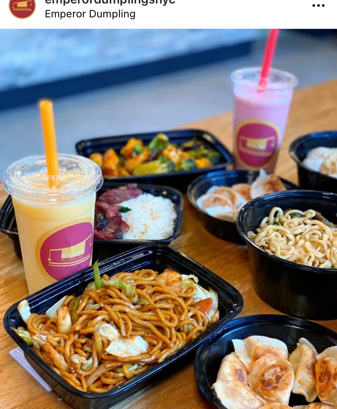 Emperor Dumpling Too Good To Go listing