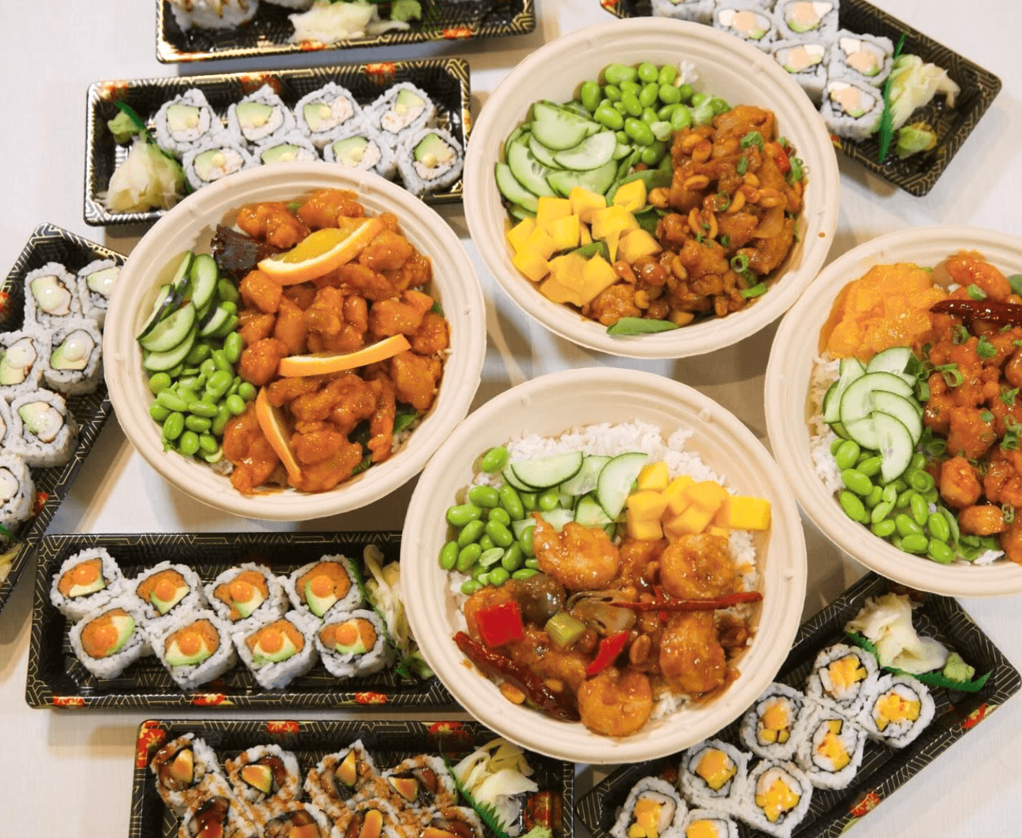 Poké Sushi Too Good To Go listing