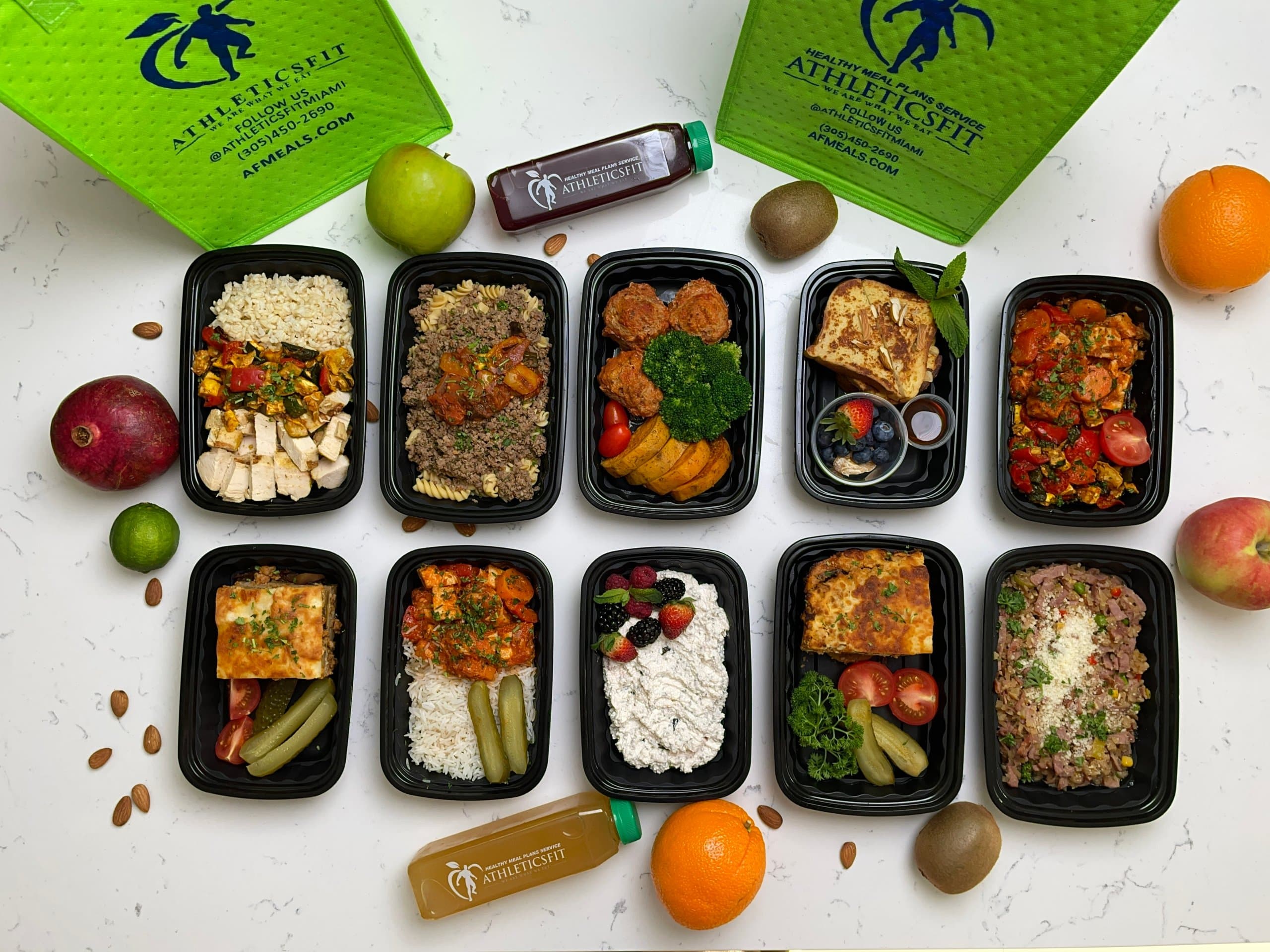 AthleticsFit Healthy Meal Prep Delivery Service Too Good To Go listing