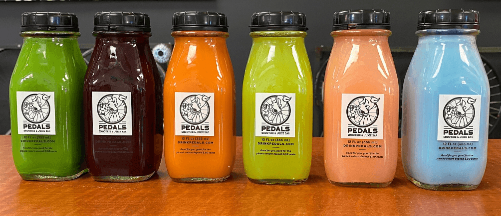 Pedals Smoothie and Juice Bar Too Good To Go listing