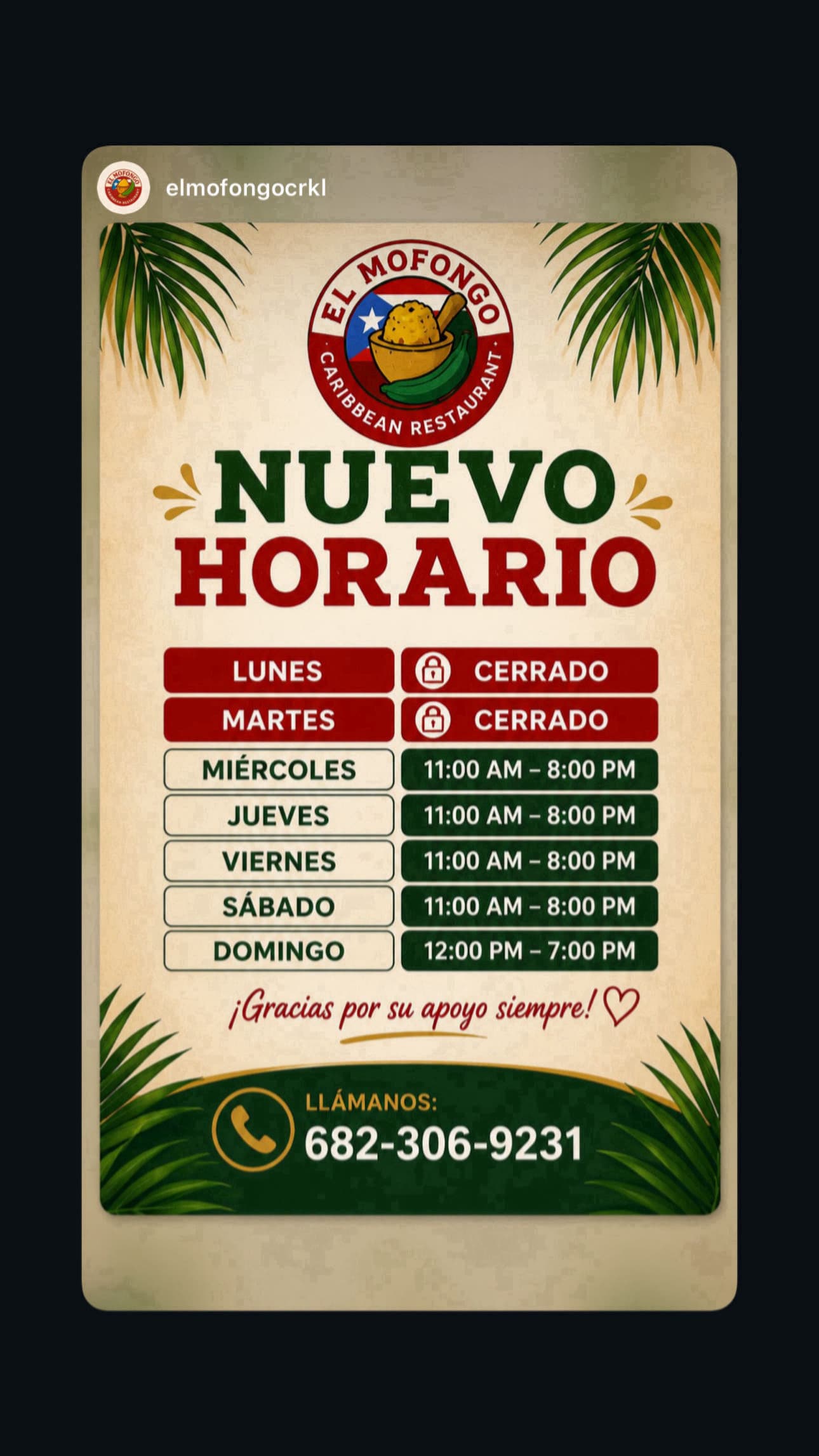 El Mofongo Restaurant Too Good To Go listing