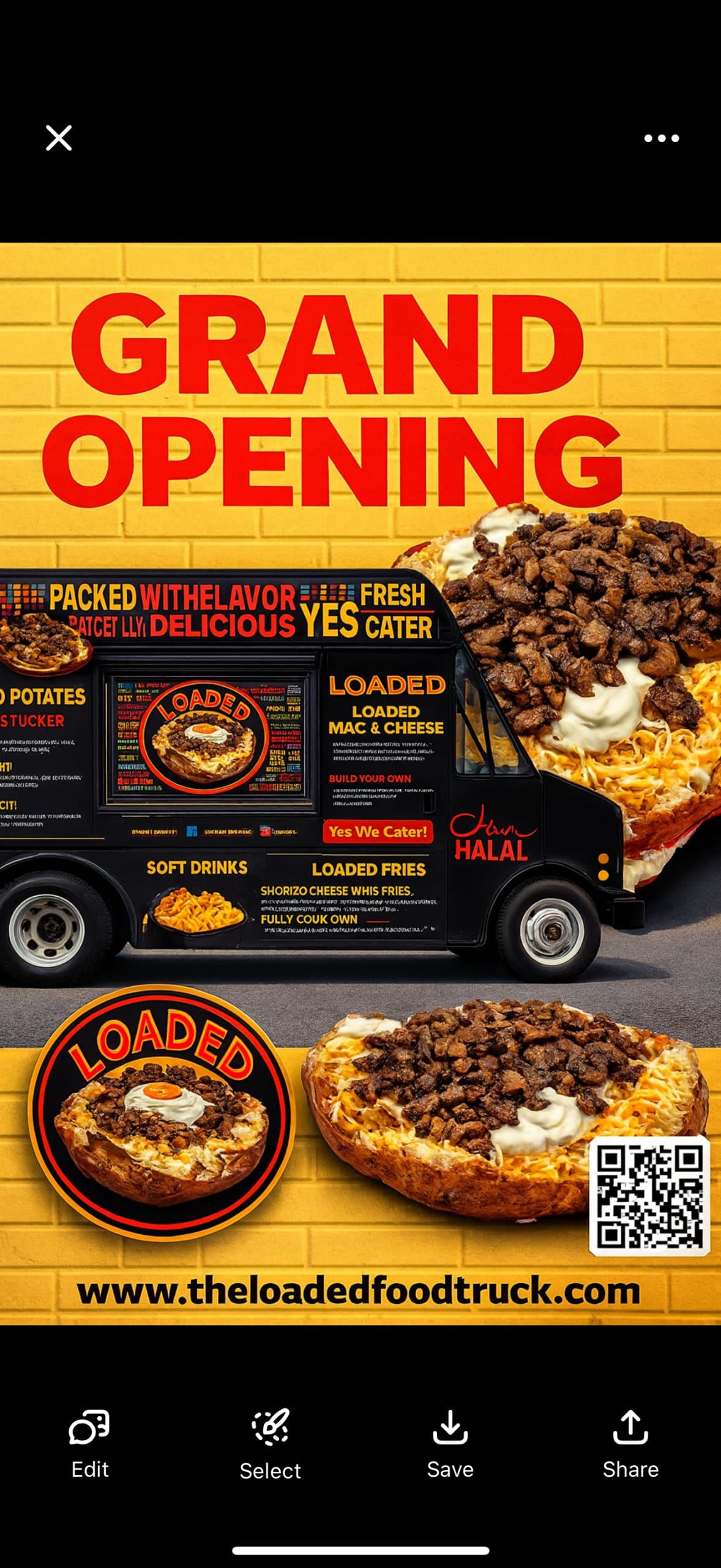 The Loaded Food Truck Too Good To Go listing