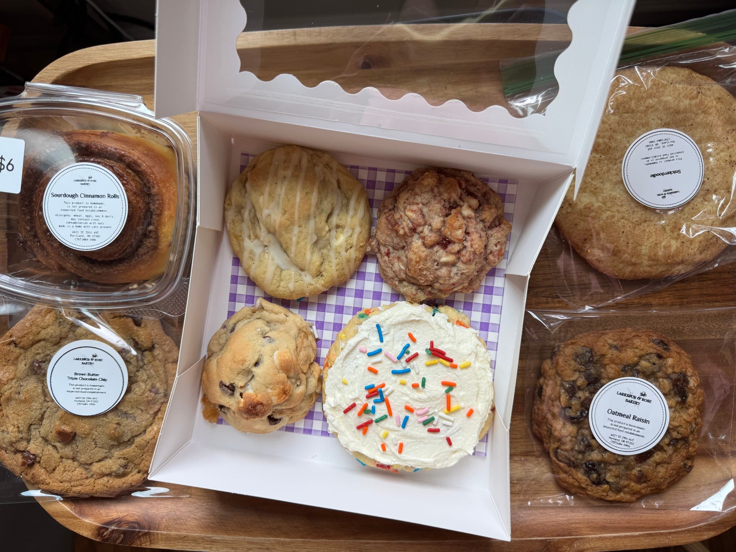 Larkspur & Rose Bakery Too Good To Go listing