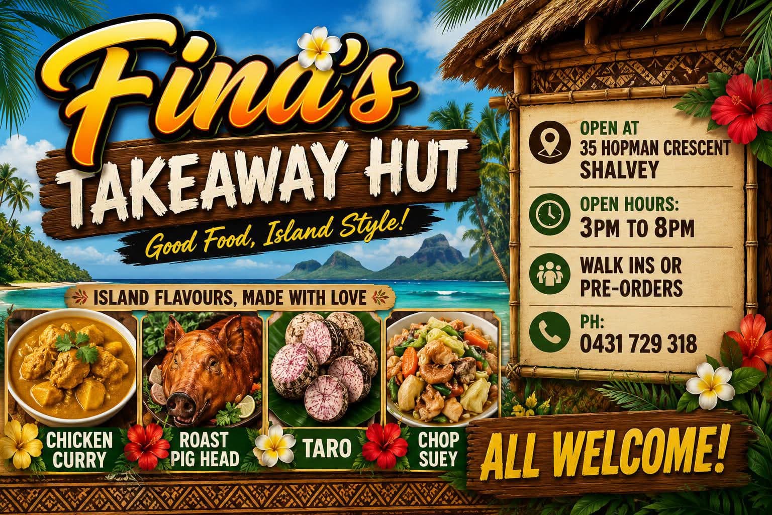 Fina's Takeaway Hut Too Good To Go listing