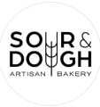 Sour & Dough Bakery and Specialty Coffee Shop logo