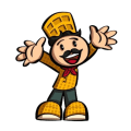 Mr. Waffle logo