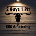 2 Guys 1 Pit BBQ and Catering logo
