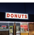 J J Donut Shop logo