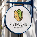 PISTACCHIO pane e caffe logo