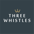 Three Whistles - Eat Drink Work logo