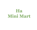 Ha Mini Mart logo