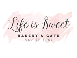 Life is Sweet Bakery and Cafe logo