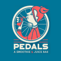 Pedals Smoothie and Juice Bar logo