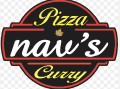 Nav's Pizza and Curry logo