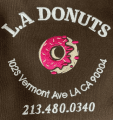LA Donuts & Croissant logo
