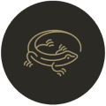Golden Lizzard Pizza logo