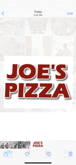 Joe’s Pizza on 8th Ave logo