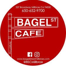 Bagel Street Millbrae logo