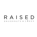 Raised Doughnuts and Cakes logo