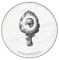 Marbled LA logo