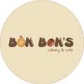 Bon Bon's Cakery & Cafe logo