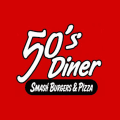 50s Diner, Smash Burgers & Pizza logo