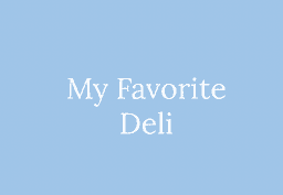 My Favorite Deli logo